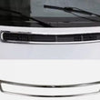 Chrome Bonnet Ventilation Hood Trim Cover S. Steel FITS Transit MK7 2006-2013