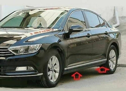Chrome Side Door Streamer Strips 8Pcs S. Steel FOR VW Passat B8 B8.5 2014-2023