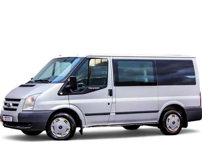 FRONT WIND RAIN SMOKE DEFLECTORS L SHAPE LH & RH (2pcs) For FORD TRANSIT MK6-MK7