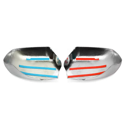 Abs Chrome Door Wing Mirror Cover 2Pcs For Ford C-Max/Fiesta V/Focus MK2/Fusion