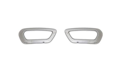 Chrome Front Fog Light Lamp Trim Frame Strips 2 Pcs FITS Transit MK8 2019-2023