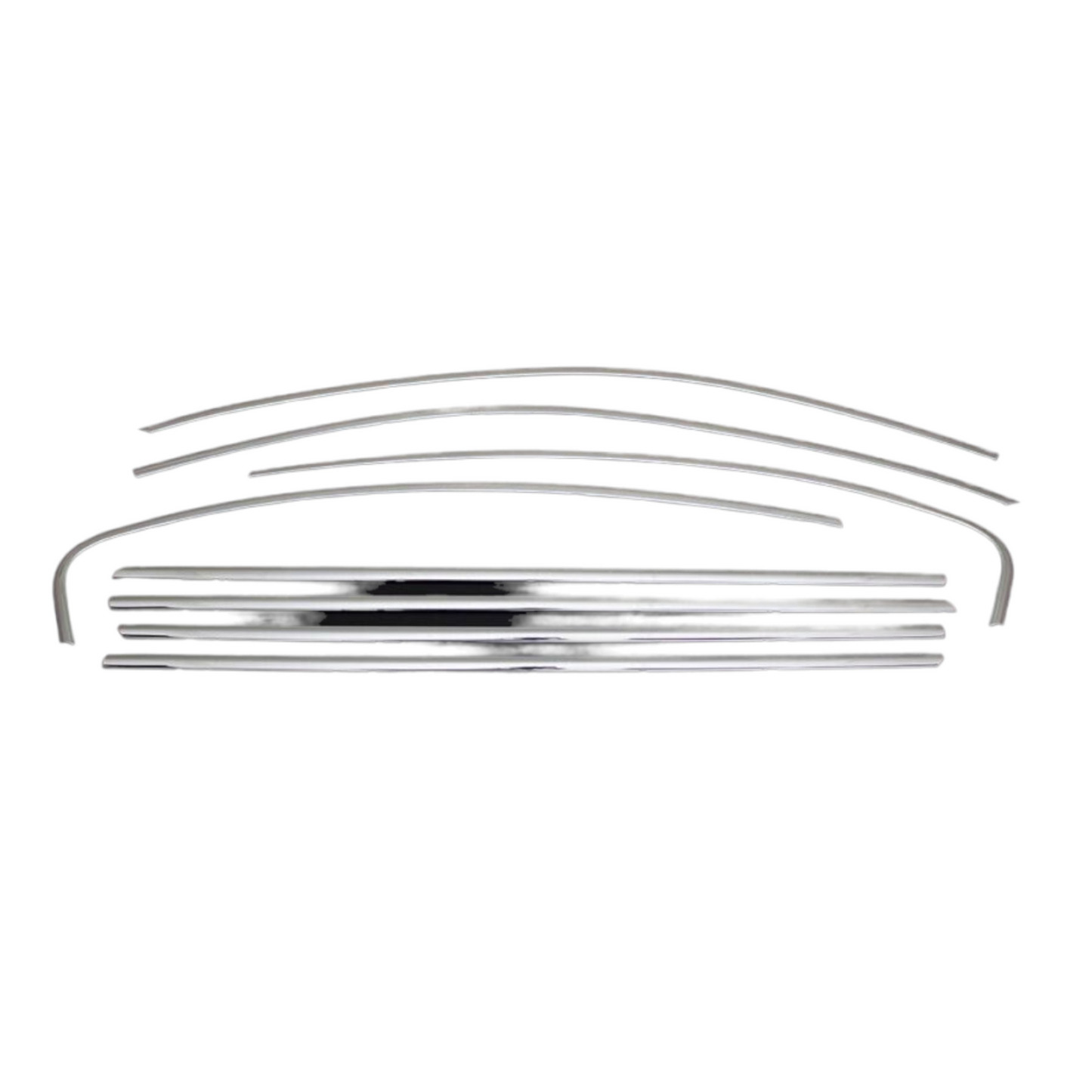 Chrome Windows Frame Trim Strips 8pcs S.Steel For VW PASSAT B8.5 SALOON 2018-23