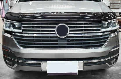 Chrome Front Bumper Streamers 4Pcs S.Steel For VW T6.1 TRANSPORTER 2019-2021