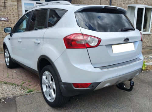 Chrome Rear Bumper Protector Stainless Steel For Ford Kuga MK1 1 I 2008-2012