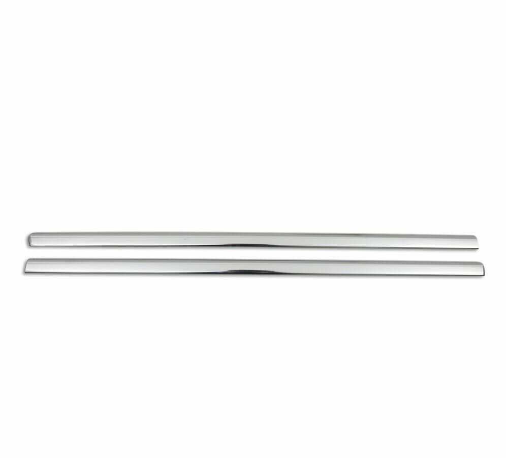 Chrome Windows Frame Trim Cover 2Pcs Steel For MERCEDES VITO VIANO W639 2003-14