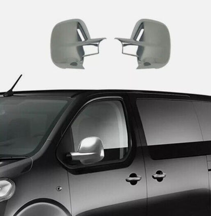 CHROME WING MIRROR COVER 2PIECES ABS FOR Peugeot Partner / Rifter / Expert