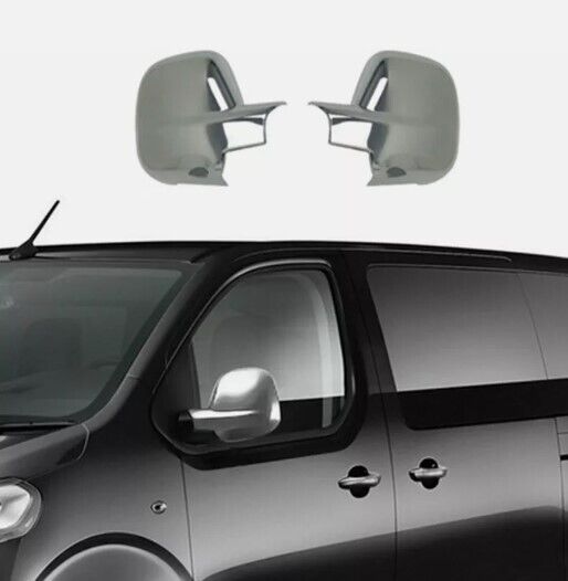 CHROME WING MIRROR COVER 2PIECES ABS FOR Peugeot Partner / Rifter / Expert