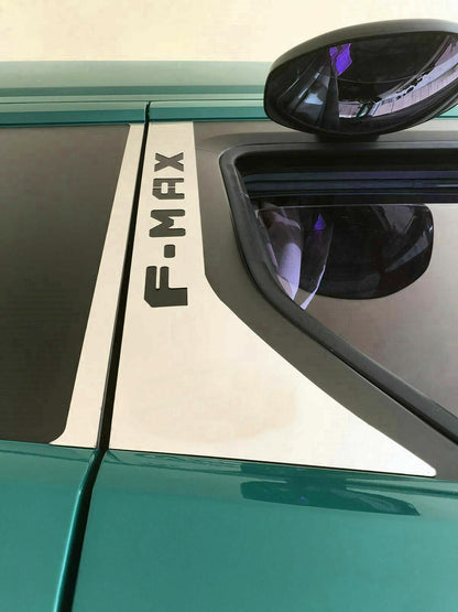 Chrome Door Post Pillar 4Pieces Stainless Steel For FORD F-MAX 2018-2023