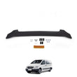 Sun Visor and Bug Guard Solid Black Acrylic For MERCEDES BENZ VITO W639 2003-14