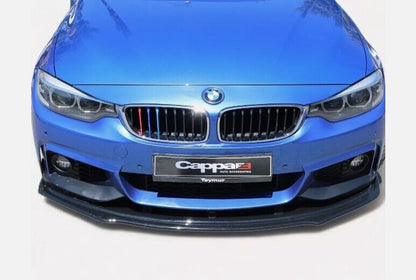 Lower Front Splitter Bumper Lip Black For BMW 4 SERIES F32,F33,F36 M SPORT STYLE