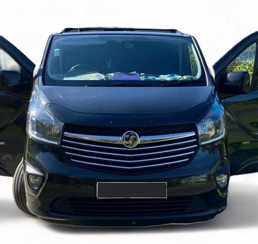 BONNET WIND STONE DEFLECTOR PROTECTOR FOR VAUXHALL OPEL VIVARO 2014-2018