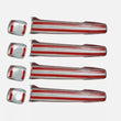 Chrome Door Handle Cover 4drS.STEEL For Peugeot 407/308/3008/207/5008/208