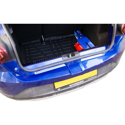 Chrome Inner Rear Bumper Protector For Dacia Sandero Stepway 3 2020-2023
