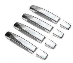 Chrome Door Handle Covers 4 door Stainless Steel For Nissan D40 Navara 2006-2015