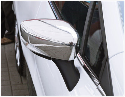 Chrome Wing Mirror Cover 2pcs S.STEEL For R. Captur/Clio IV/Zoe