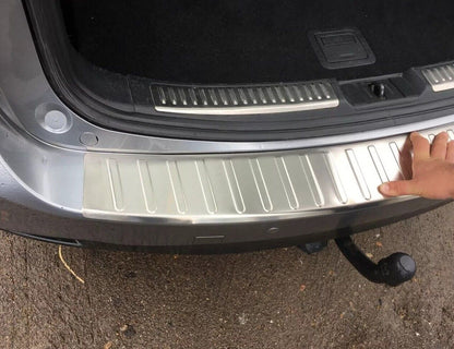 Chrome Rear Bumper Protector GLOSSY S.STEEL For MAZDA 6 ESTATE 2013-2016