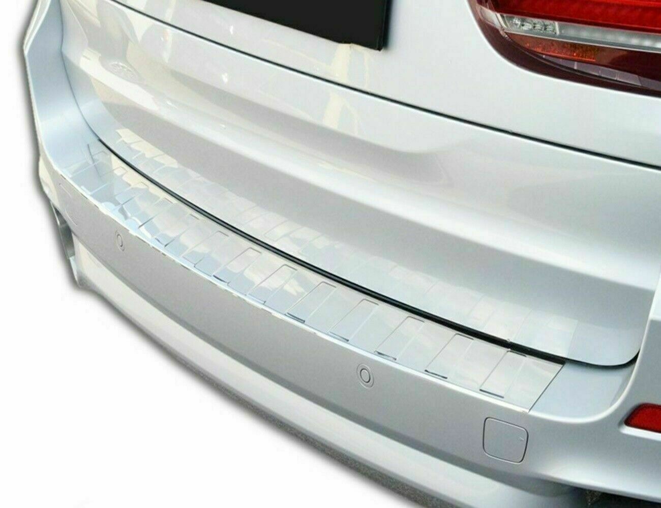 Chrome Rear Bumper Protector Scratch Guard S.Steel For BMW X5 G05 F95 2018-2023