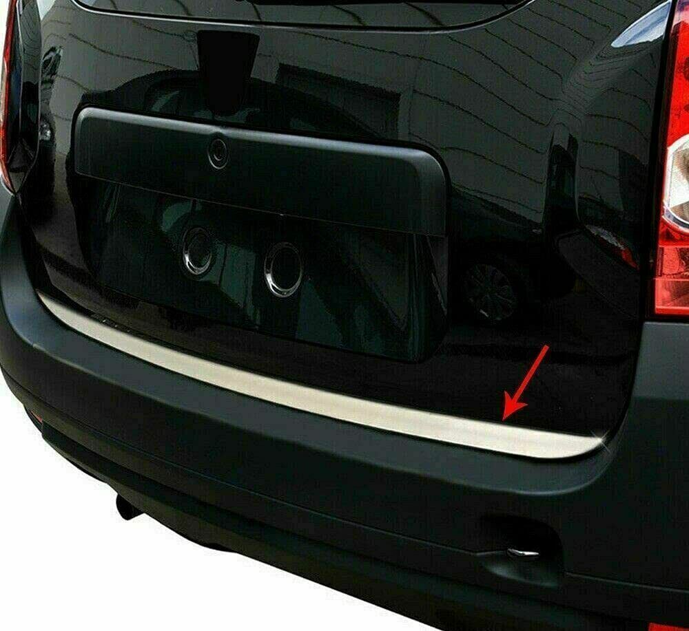 Chrome Rear Trunk Tailgate Lid Molding Trim S.Steel For Dacia Duster 2010-2017