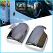 Abs Chrome Wing Mirror Cover 2Pieces For Ford TRANSIT MK6 MK7 2001-2013