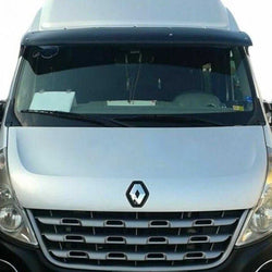 ABS SUN VISOR SOILD BLACK ACRYLIC Compatible For RENAULT MASTER 2010-2017