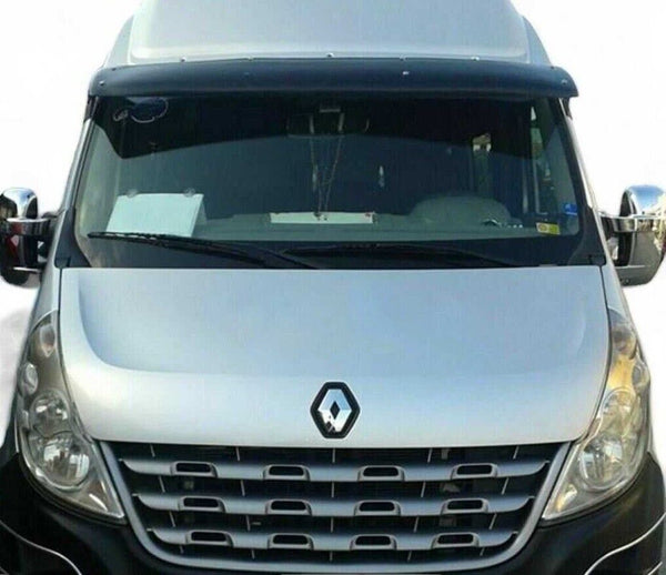 ABS SUN VISOR SOILD BLACK ACRYLIC Compatible For RENAULT MASTER 2010-2017