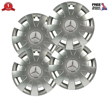 16" Wheel Trim Hub Cap Trim 4x Fits Mercedes Sprinter 2000 to 2023 9064000125