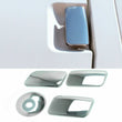 Chrome Door Handle Cover 3Dr 4pieces S.STEEL For Ford TRANSIT MK6 MK7 2000-2013