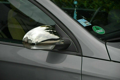 Chrome Door Wing Mirror Covers 2Pcs For VW Passat 3C B6 Saloon ESTATE 2005-2012