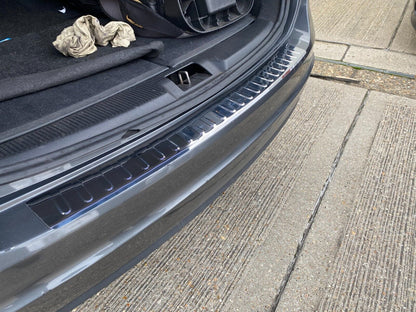 Chrome Rear Bumper Protector For VW SHARAN II & SEAT ALHAMBRA 2010-2023