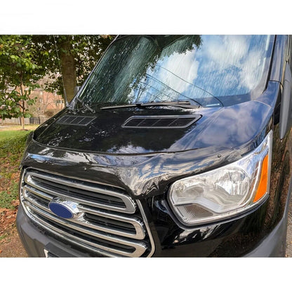 BONNET WIND STONE DEFLECTOR PROTECTOR FOR  FORD TRANSIT MK8 2014-2018