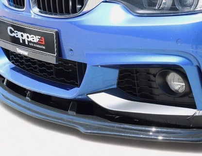 Lower Front Splitter Bumper Lip Black For BMW 4 SERIES F32,F33,F36 M SPORT STYLE