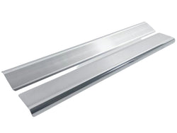 Chrome Door Sill Cover 2Door Stainless STEEL For Ford Transit MK8 2014-2024