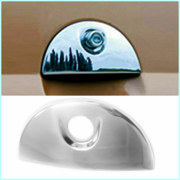 Chrome Rear Door Handle Cover 1Pcs S.Steel For Vauxhall Opel Corsa C/Meriva A